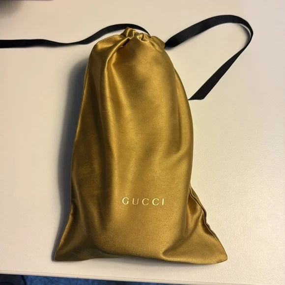 Gucci Gold Hexagonal Glasses - Picture 10 of 16